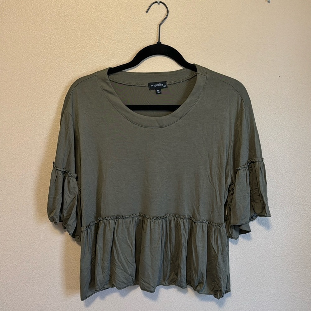 Army Green Tee